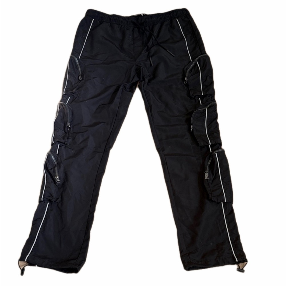 American Stitch Black Cargo Utility Tactical Outdoor Hiking Pants Size M